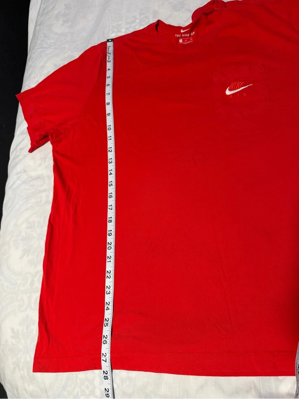 Nike Red Pocket Tee - Men's Casual T-Shirt size XL